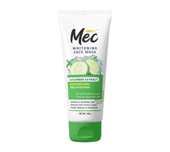 Mec Whitening Cucumber Extract Face Wash 100ml