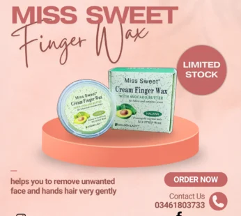 Miss Sweet Cream Finger Wax